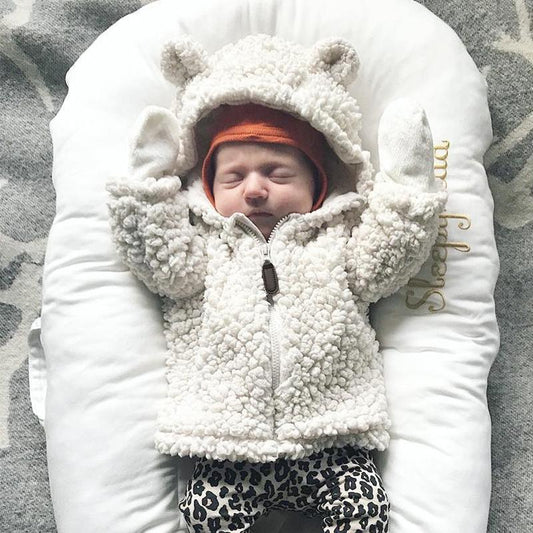 Baby Bear Hooded Zipper Jacket pawlulu