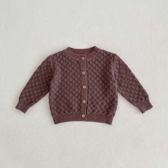 Baby Pure Knit Coat Pawlulu