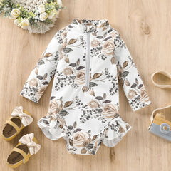 Baby Floral Print Swimwear Pawlulu