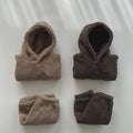 Baby Fleece Hooded Coats Pawlulu