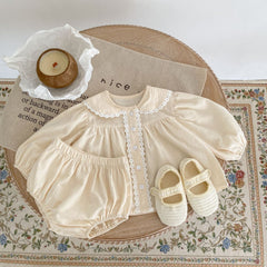 2-Piece Cotton Linen Suit Pawlulu
