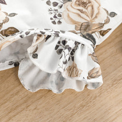 Baby Floral Print Swimwear Pawlulu