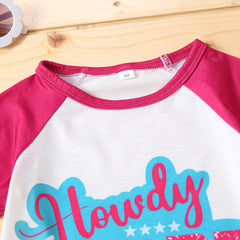 Toddler Girl Print Suits Pawlulu