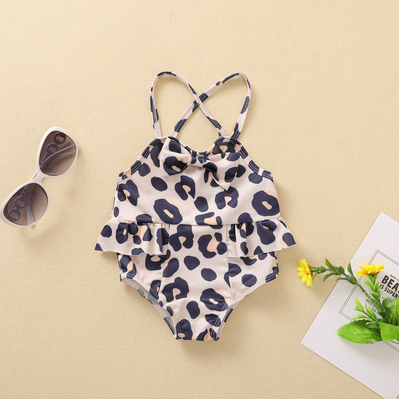 Leopard Print Swimsuit Pawlulu