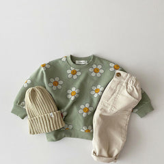 Baby Cute Florla Print Top Pawlulu