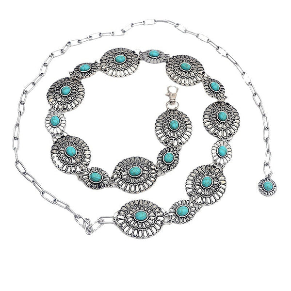 Turquoise Waist Chain Pawlulu