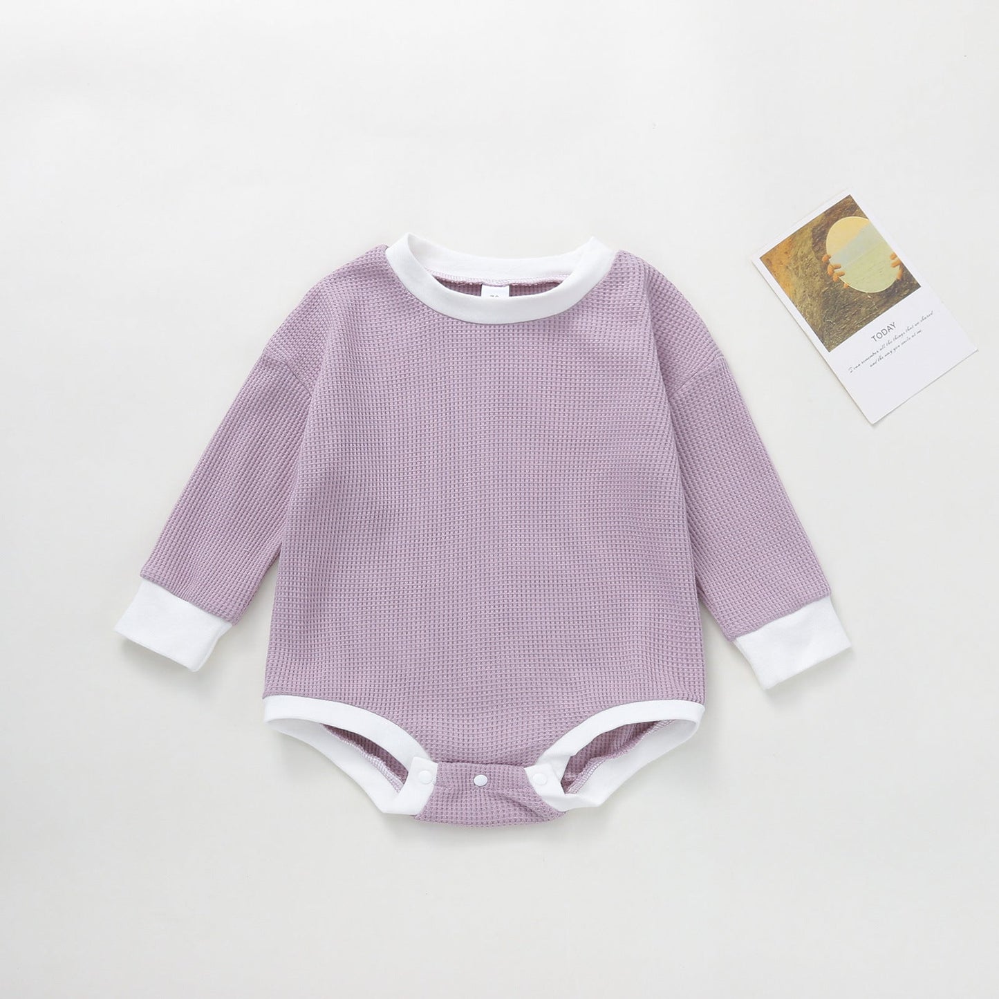 Baby Pure Color Rompers Pawlulu