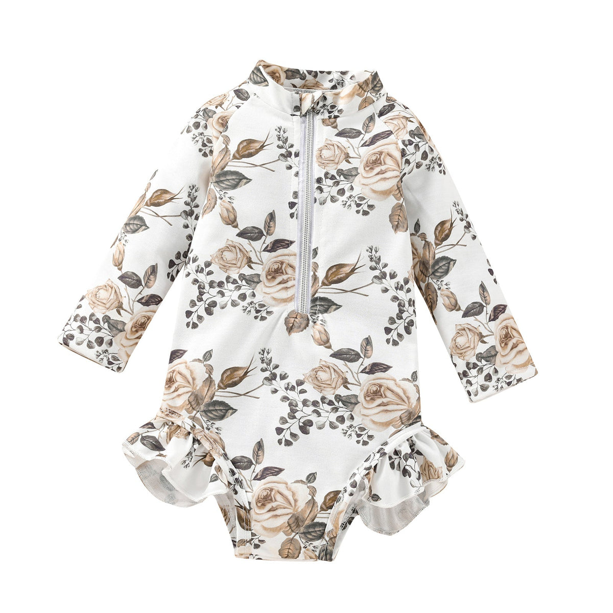 Baby Floral Print Swimwear Pawlulu