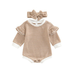 Baby Striped Romper Pawlulu