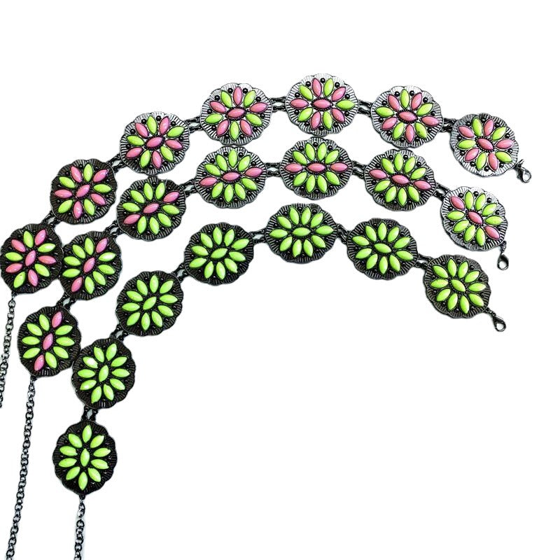 Kid's Turquoise Waist Chain Pawlulu