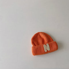 Baby Alphabet Knit Hat Pawlulu