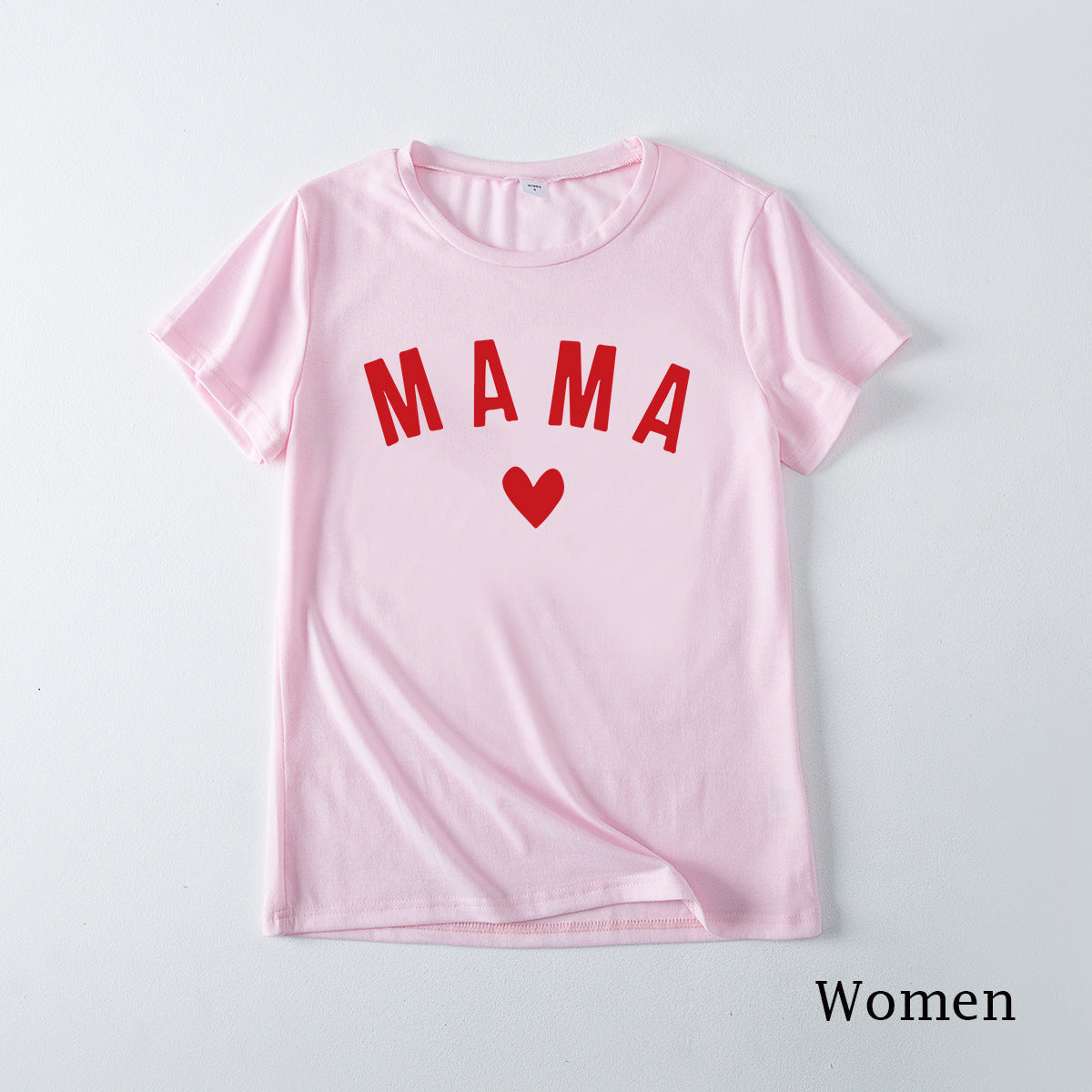 Mom And Me Letter Print Tops Pawlulu
