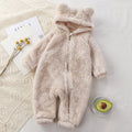 Baby Bear Plush Jumpsuit Pawlulu