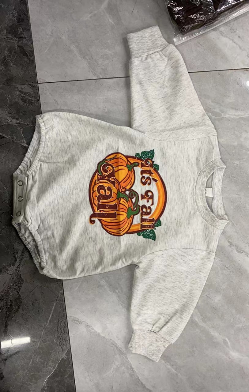 Baby It’s Fall Rompers Pawlulu