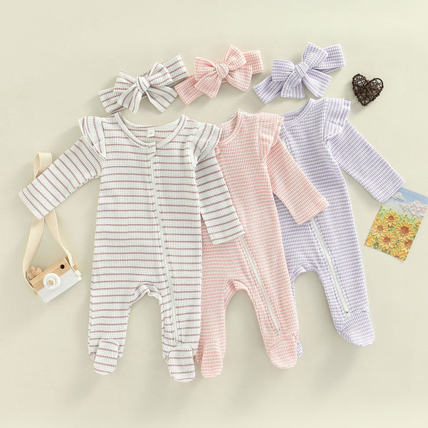 Baby Girl Cotton Rompers Pawlulu