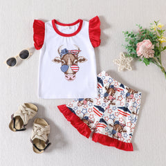 Independence Day Cow Set