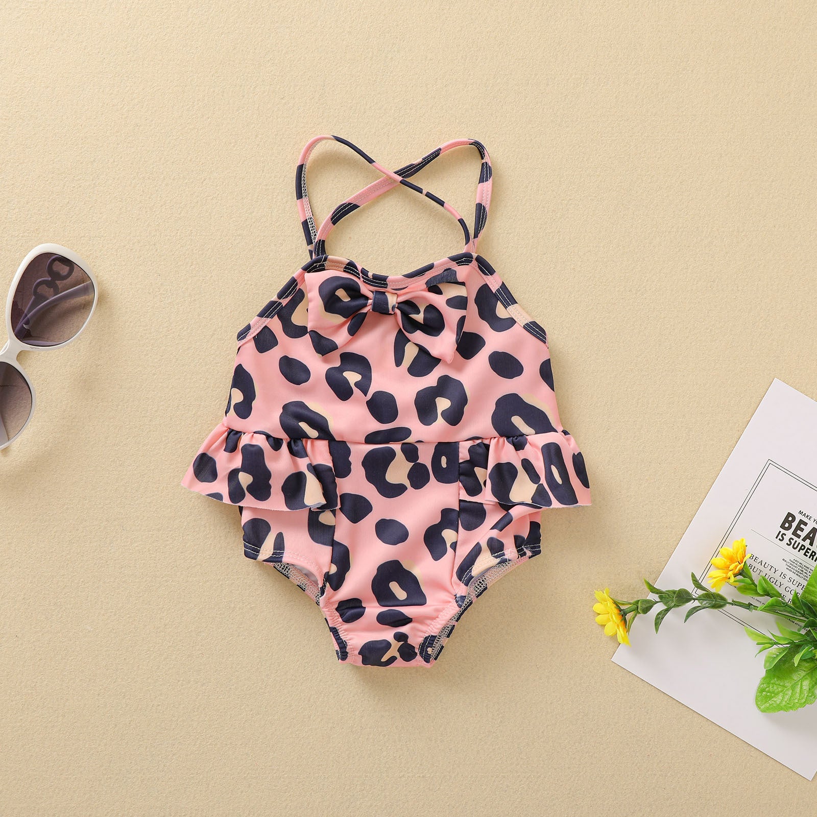Leopard Print Swimsuit Pawlulu