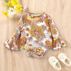Baby Chrysanthemum Rompers pawlulu
