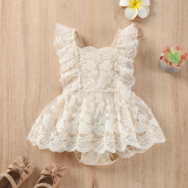 Baby Gril Lace Rompers Pawlulu