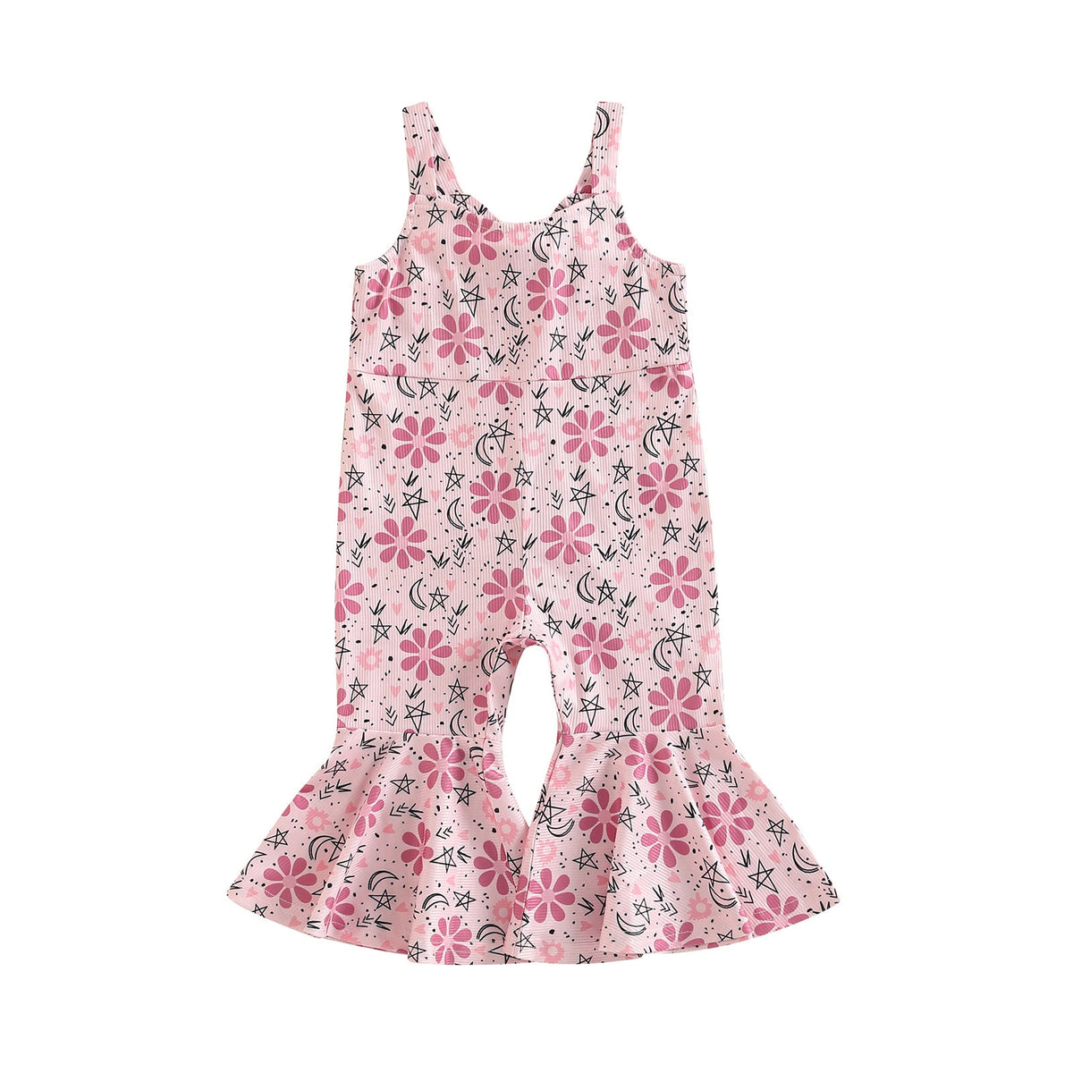 Toddler Flared Jumpsuits Pawlulu