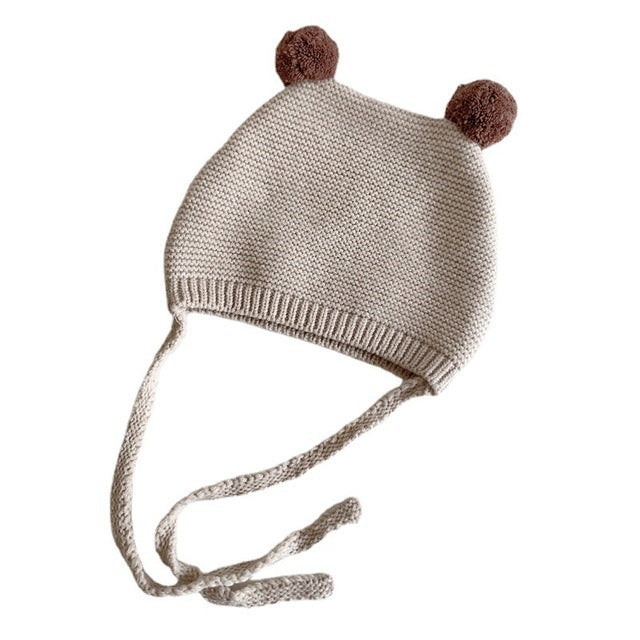 Baby Bear Knit Hat Pawlulu
