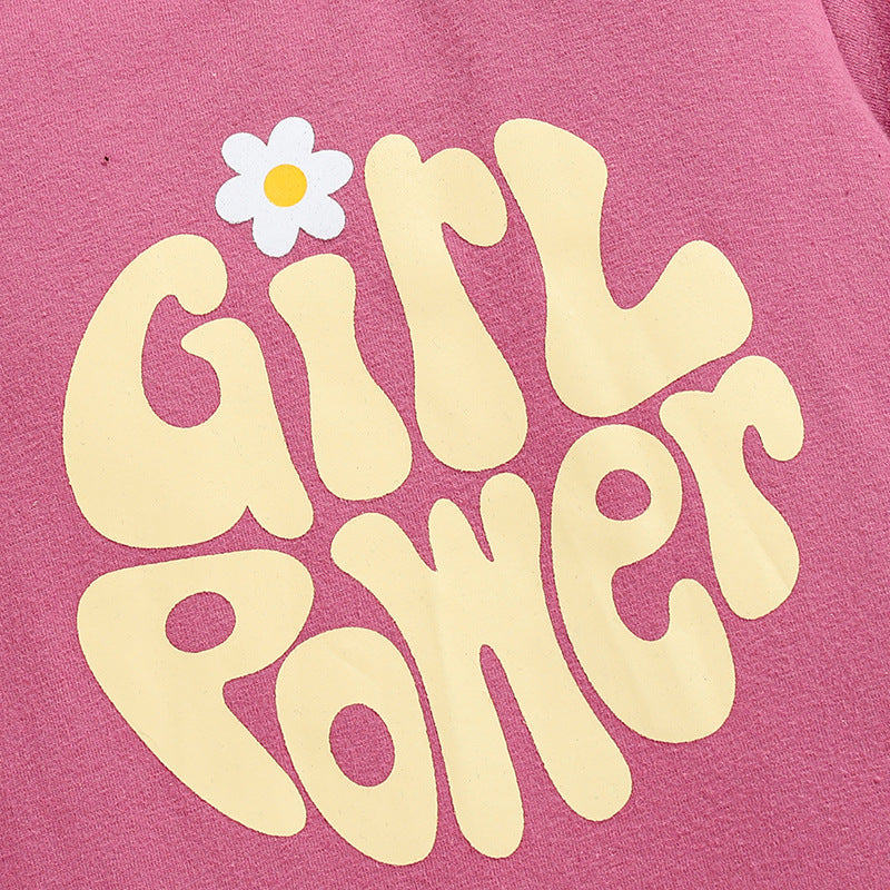 Girl Power Print Suit Pawlulu