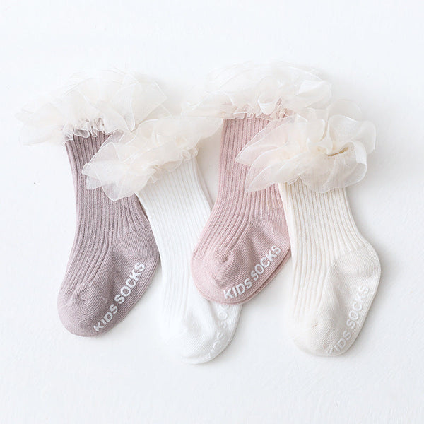 Baby Lace Cotton Socks Pawlulu