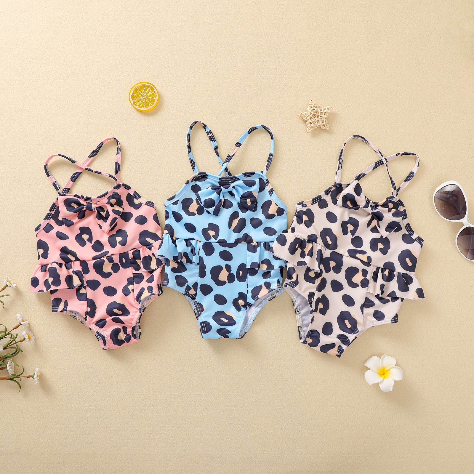 Leopard Print Swimsuit Pawlulu