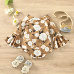 Pit Stripe Printed Rompers Pawlulu
