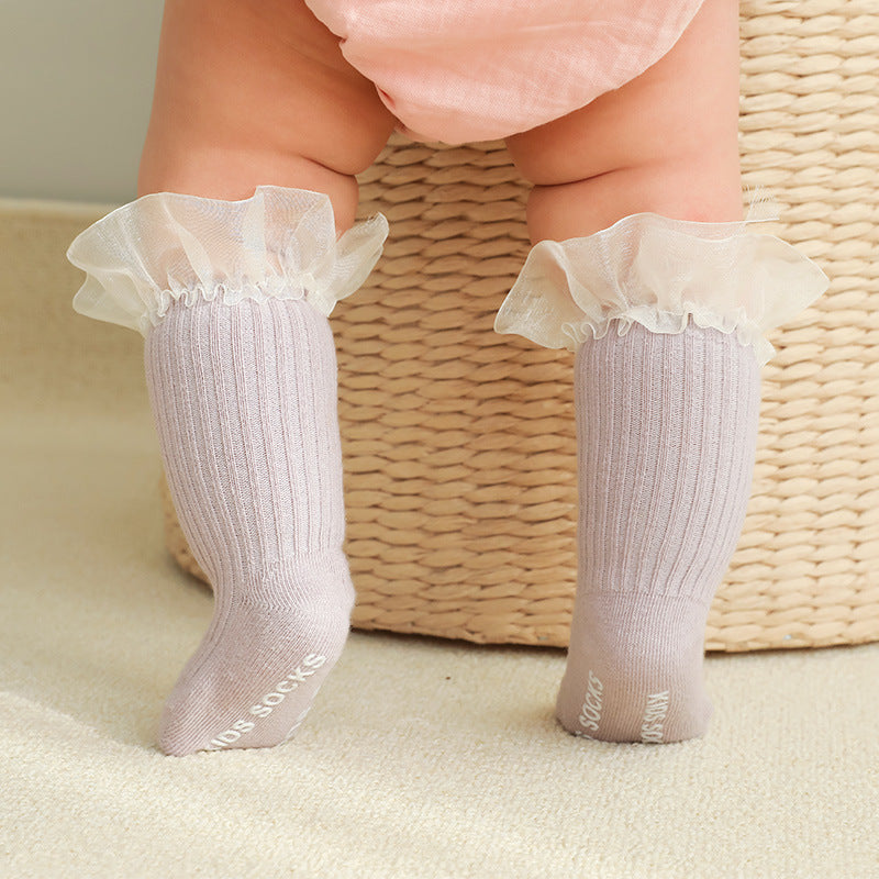 Baby Lace Cotton Socks Pawlulu
