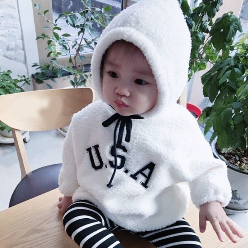 Baby Letter USA Romper Pawlulu