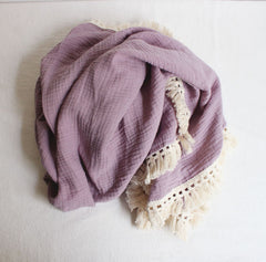 Baby Tassel Blanket Air-Conditioning Quilt Pawlulu