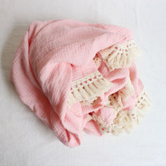 Baby Tassel Blanket Air-Conditioning Quilt Pawlulu
