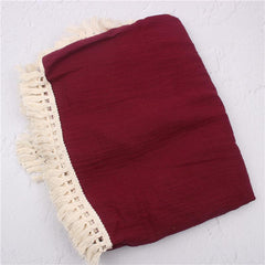 Baby Tassel Blanket Air-Conditioning Quilt Pawlulu