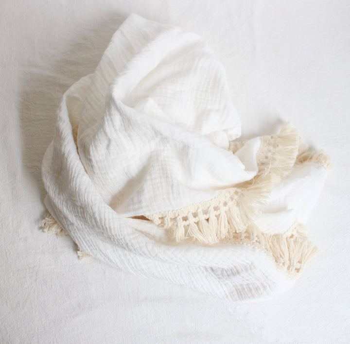 Baby Tassel Blanket Air-Conditioning Quilt Pawlulu