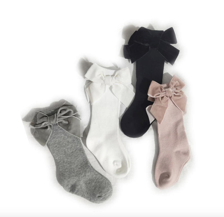 Baby Bow Mid Socks Pawlulu