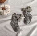 Baby Bow Knit Socks Pawlulu