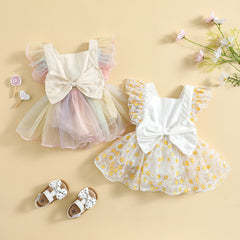 Baby Sweet Bowknot Dresses Pawlulu