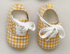Baby Plaid Shoes Pawlulu