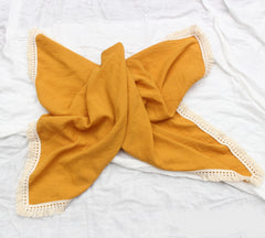 Baby Tassel Blanket Air-Conditioning Quilt Pawlulu