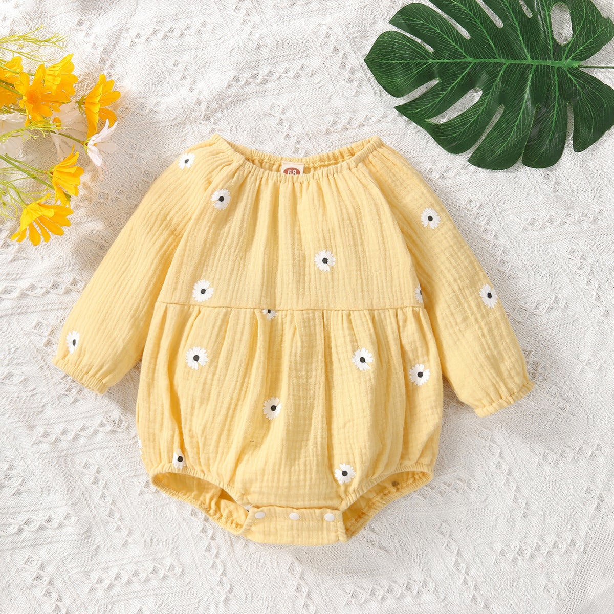 Daisy Print Rompers Pawlulu