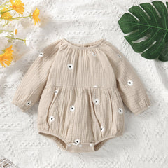 Daisy Print Rompers Pawlulu