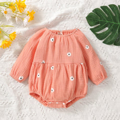Daisy Print Rompers Pawlulu