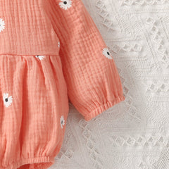 Daisy Print Rompers Pawlulu