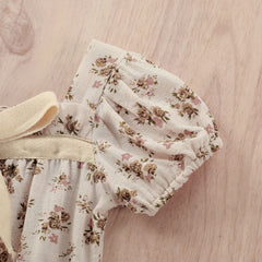 Cute Little Floral Rompers Pawlulu