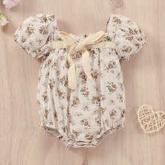 Cute Little Floral Rompers Pawlulu