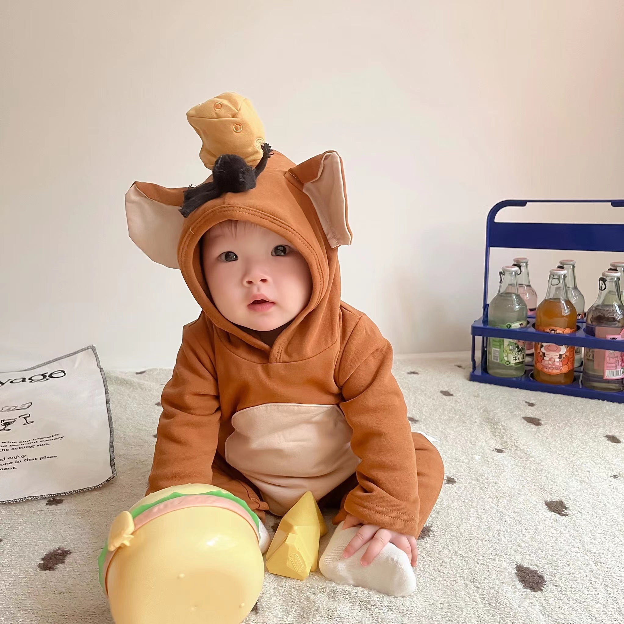 Baby Mouse Shape Bodysuit Pawlulu