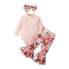 3-Piece Baby Flared Sets Pawlulu