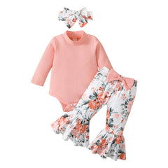 3-Piece Baby Flared Sets Pawlulu