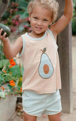Avocado Tank Top Suit Pawlulu